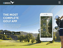 Tablet Screenshot of 18birdies.com